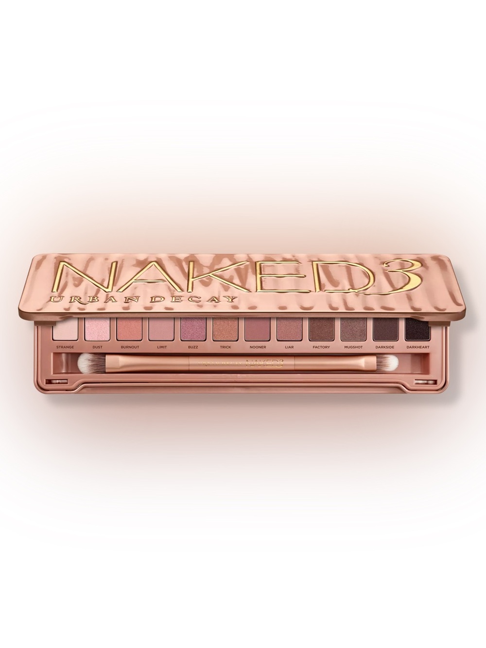 URBAN DECAY NAKED 3 SOFT PINK EYESHADOW PALETTE